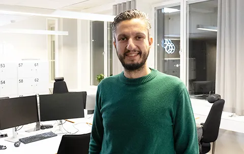 Ali Sharifi-Toiserkani redovisningsspecialist på Aspia