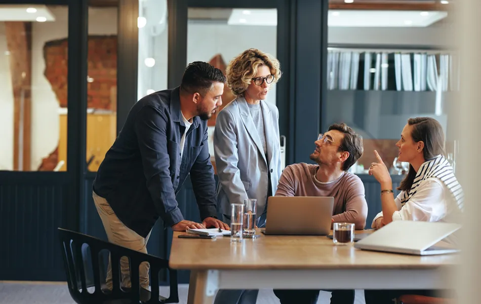 Befintlig personal som involveras i Finance Transformation projekt